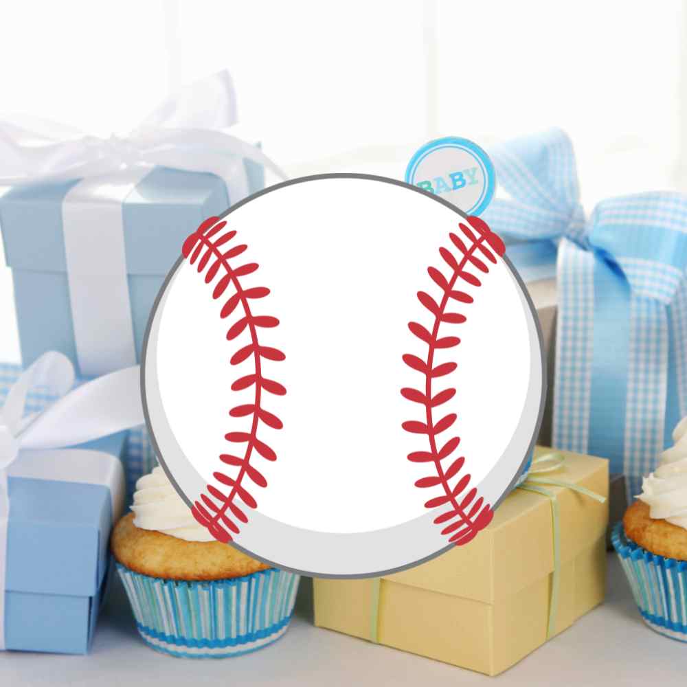 invitaciones de baby shower de beisbol para editar
