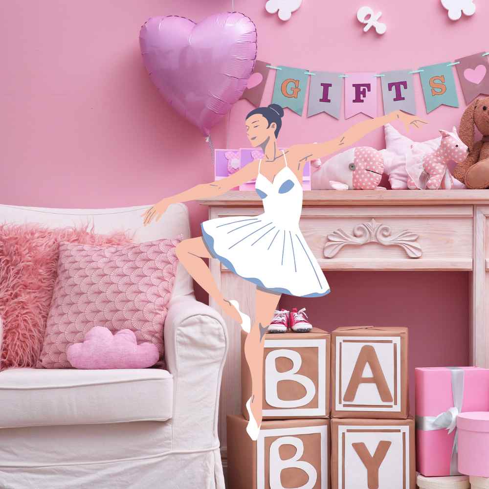 invitaciones de bailarina de ballet para baby shower