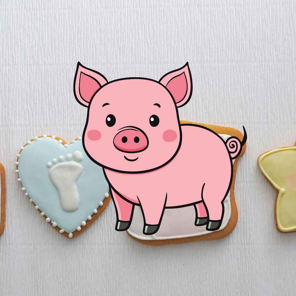 invitaciones de cerditos para baby shower