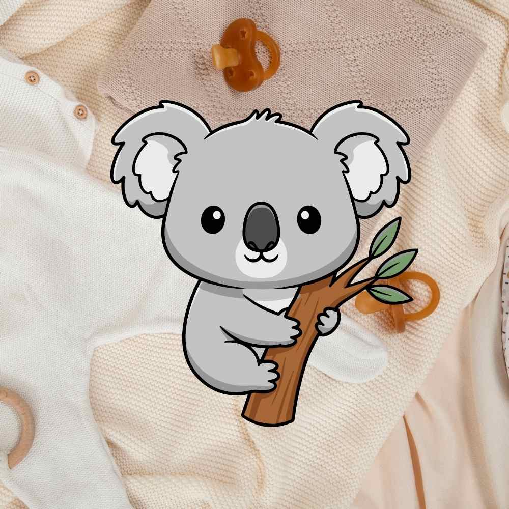 invitaciones de koala para baby shower