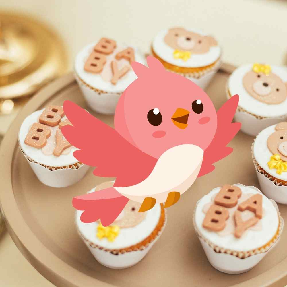 invitaciones de pajaritos para baby shower
