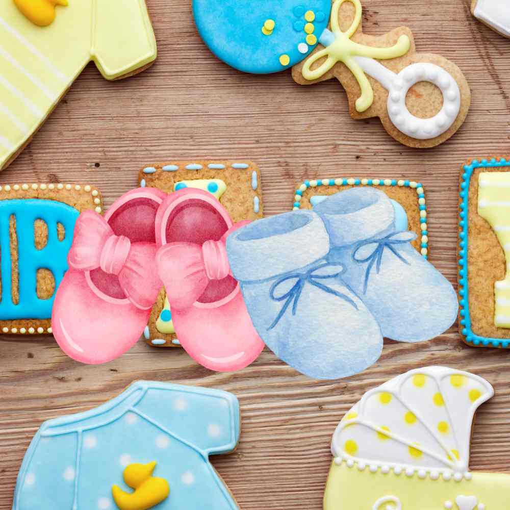 invitaciones de zapatitos para baby shower