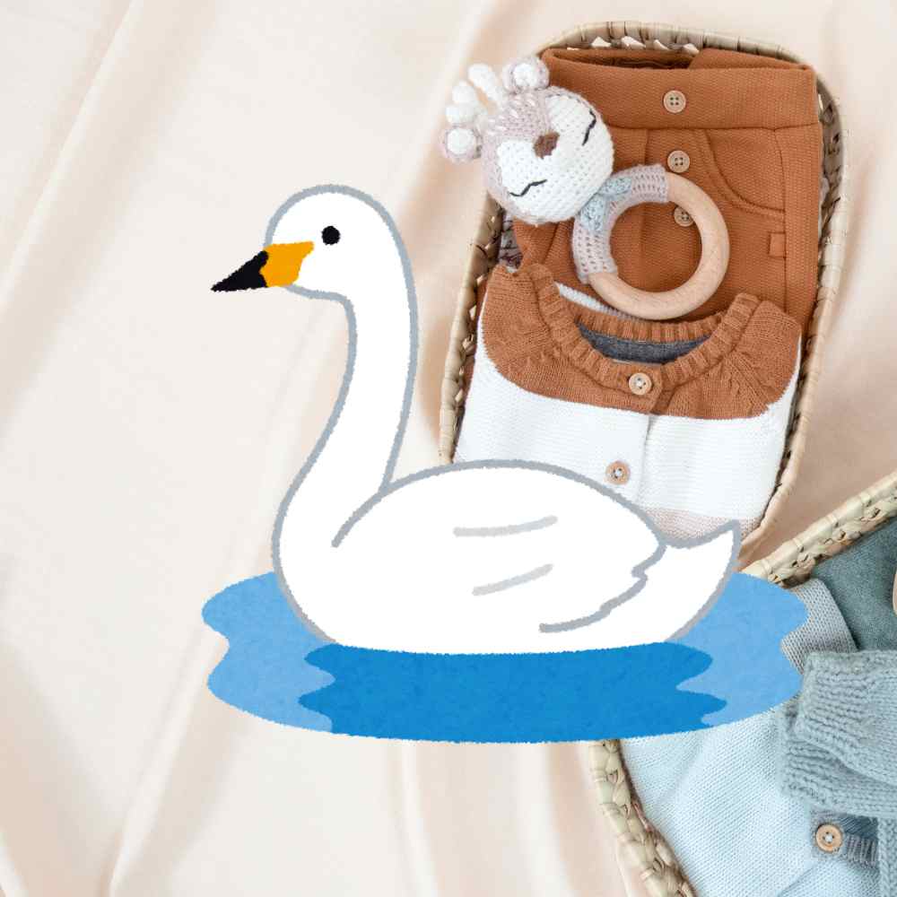 invitaciones para baby shower de cisne
